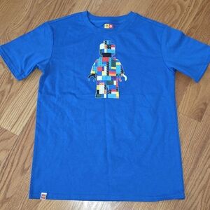 Lego Blue Short Sleeve Tee Adults Size Large